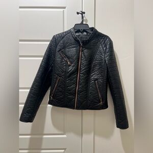 Marc New York Leather jacket. Size Large. Black.